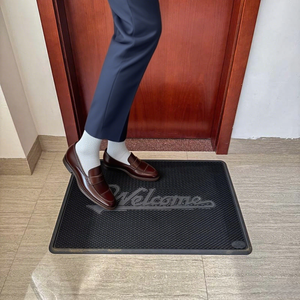 Vente chaude Solution Teint En Gros Paillassons Haut De Gamme Logo Personnalisé <span class=keywords><strong>Paillasson</strong></span> pour La Maison Antidérapant <span class=keywords><strong>Paillasson</strong></span> - Product Image 6