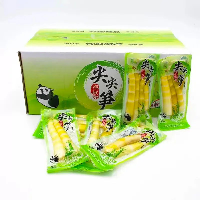 2.5kg small bag of bamboo shoots pickled vegetables pickled pepper flavor snacks bamboo shoot pickle