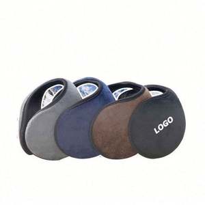 Calentadores de Orejas para Hombre, Orejeras de Fieltro Resistentes con Serigrafía para Clima Frío, Ciclismo y Actividades al Aire Libre - Product Image 1