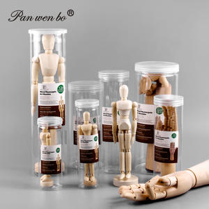 Manekin kayu fleksibel jari kanan kiri 12 inci, manekin bersendi kayu seniman - Product Image 1