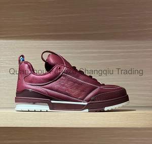 Chaussures de sport décontractées légères de haute qualité, tendance 2025, design classique, vente en gros, pour hommes, en cuir véritable - Product Image 3