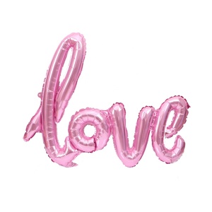Mini Palloncini in Mylar Dorati e Rossi a Tema Matrimonio, Compleanno, <span class=keywords><strong>San</strong></span> Valentino, Decorazioni per Feste - Product Image 2
