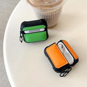 Nouvel arrivage North Logo Puffer Housse de protection en <span class=keywords><strong>mousse</strong></span> pour <span class=keywords><strong>AirPods</strong></span> 4 <span class=keywords><strong>Pro</strong></span> 1/2 Gen Durable TPU Down Jacket Cases - Product Image 2