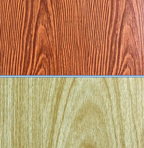 우드 그레인 색상 코팅 아연 도금 코일 <span class=keywords><strong>PPGI</strong></span> 지붕 시트 우드 그레인 Pppgi 용 스틸 코일 - Product Image 2