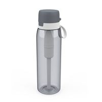 Bouteille d'eau mignonne en forme de pastèque pour enfants, design créatif de crème glacée, matériau Tritan de qualité alimentaire, cadeau pour filles