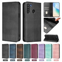 Étui portefeuille rétro magnétique en cuir pour Samsung Galaxy S25 Plus S24 Ultra A06 A16 A26 A36 A56 A15 A25 A35 A55 Stand Flip Cover