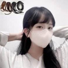 43Ekv Side Hair Bangs Accesorios de estilismo Sit-Through Bangs con 4 colores - Product Image 1