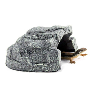 Ustovian hoogwaardige gesimuleerde stenen terrariumdecoratie voor reptielenverblijven, reptielenhokken en -holen - Product Image 2