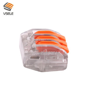 <span class=keywords><strong>3</strong></span>-стороннее соединение, быстрое нажатие на кабельный рычаг, соединители для проводов, ленточный разъем для светодиодной подсветки - Product Image 2