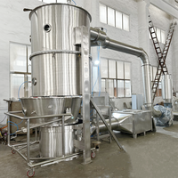 Usine commerciale PLC contrôle granulateur à lit fluidisé pour la fabrication de pilules