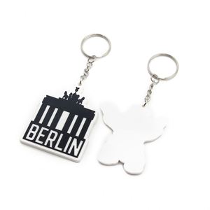 <b>Custom</b> Soft Keychain 2D Logo Design Service Factory Direct Prices <b>Key</b> Rings Charms Llaveros Publicitarios Llavero De Pvc - Product Image 5
