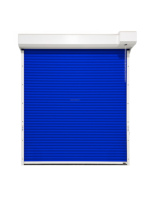 Volet roulant commercial en alliage d'aluminium coupe-vent |   Tailles et couleurs personnalisées |   Fonctionnement Automatique Insonorisant Extérieur/Centre Commercial/Garage