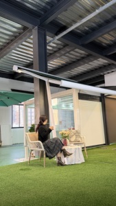 <span class=keywords><strong>Toldo</strong></span> de Cassette Completo Personalizado, Impermeable, Resistente a los Rayos UV, Venta al por Mayor de Fábrica, Cubierta Retráctil para <span class=keywords><strong>Terraza</strong></span>, Herrajes y Repuestos de Bajo Costo - Product Image 5