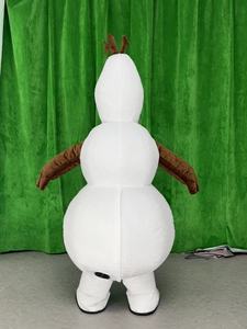 Disfraz <span class=keywords><strong>de</strong></span> Mascota <span class=keywords><strong>de</strong></span> <span class=keywords><strong>Olaf</strong></span>, el Enorme Muñeco <span class=keywords><strong>de</strong></span> Nieve, para Adultos, Disfraz <span class=keywords><strong>Inflable</strong></span> <span class=keywords><strong>de</strong></span> Personaje <span class=keywords><strong>de</strong></span> Dibujos Animados <span class=keywords><strong>de</strong></span> Frozen - Product Image 3