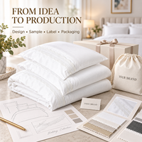 Ensemble de literie en satin 100% coton de luxe pour hôtel 5 étoiles, avec bordure en dentelle, housse de couette, drap et taies d'oreiller, pour la vente en gros aux hôtels