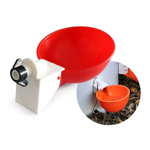 Lồng Đựng Thức Ăn Cho Chim Cốc Nước Treo Cho Gà Bát Thú Cưng Có Móc Đĩa Thức Ăn Cho Thỏ Cho Lồng - Product Image 2