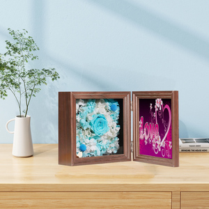 Trắng Bảo Quản Hoa Tươi Khung Vuông 7*7 "Bóng Hộp Khung Cho Hoa Valentine Của Ngày Lưu Niệm Quà Tặng Cho Người Yêu - Product Image 6