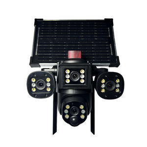 กล้องวงจรปิดพลังงานแสงอาทิตย์กลางแจ้งของเยอรมนีตอนใต้ ขนาด 1.5 นิ้ว แบบ PTZ พร้อมระบบจัดเก็บข้อมูลบนคลาวด์ ควบคุมผ่านแอปพลิเคชัน ติดตั้งด้วยสกรู - Product Image 1