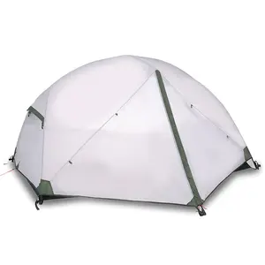 Ультралегкая палатка для кемпинга на открытом воздухе, водонепроницаемая палатка для 2 человек, палатка для кемпинга и пешего туризма