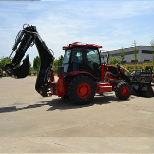 Новый дизельный двигатель CE Epa большой мини Retroexcavadora сельскохозяйственный трактор 484 экскаватор-экскаватор погрузчик для ландшафтного дизайна - Product Image 2