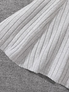 2025 <span class=keywords><strong>autunno</strong></span> <span class=keywords><strong>inverno</strong></span> Teen girl tailleur tinta tinta unita manica lunga con cappuccio abito irregolare senza maniche in maglia 2 pz all'ingrosso <span class=keywords><strong>abbigliamento</strong></span> per bambini - Product Image 6