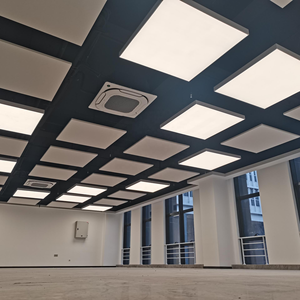 Baffles de <span class=keywords><strong>plafond</strong></span> en fibre de verre, installés avec des suspensions à ressorts ou des accessoires en aluminium - Product Image 5