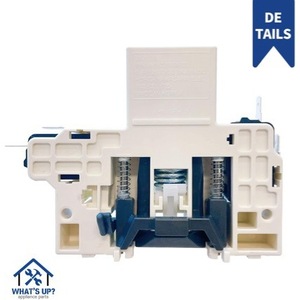 อะไหล่เปลี่ยนสวิตช์ล็อคประตู WDS87208 สำหรับชุดประกอบสลักประตูเครื่องล้างจาน LG 110-120 V พลาสติกไฟฟ้า - Product Image 2