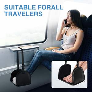 Hamaca de Viaje para Avión con Placas de Soporte para las Piernas, para una Experiencia de Vuelo Cómoda, Venta al Por Mayor - Product Image 6