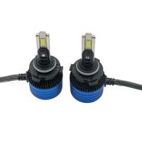 Phare LED AOZOOM 130W, sans erreur Canbus, ampoule LED Turbo pour phare et antibrouillard H7 H11 HB3 HB4 H1 H4 9012