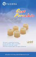 YUCERA Dental Lab Lithium Disilicate Ingote Press HT/LT tablet untuk laboratorium gigi