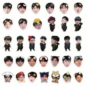 Creative Design New Kpop UV Resist Vinyl PVC Adhesive <b>Computer</b> Labels Customizable Logo <b>Sticker</b> Decoration Paper - Product Image 4