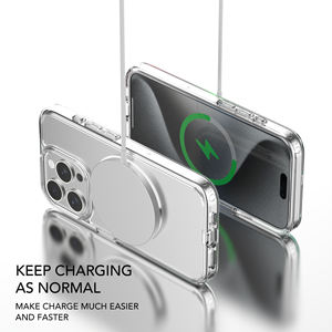 Soonleader Vente en gros Fabricant de téléphone 15 pro max étui de téléphone chargement sans fil étui de téléphone magnétique mobile pour <span class=keywords><strong>iphone</strong></span> 15 - Product Image 5