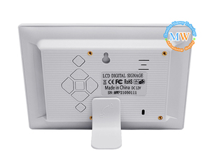 Phần Mềm Biển Báo Kỹ Thuật Số Máy Phát Quảng Cáo <span class=keywords><strong>Wifi</strong></span> Màn Hình Android 7 Inch Màu Trắng - Product Image 3