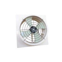 Ventilateur d'extraction mural Windrise 610 mm, 1400 tr/min, 1,1 kW, qualité commerciale, pour bâtiment agricole et atelier