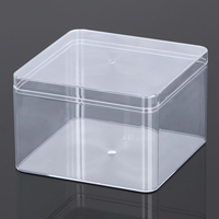 Boîte en acrylique SUNSHING Tiramisu avec couvercle, petits contenants à dessert, emballage en plastique pour pâtisserie, boîte transparente pour cupcakes, boîte à dragées pour mariage