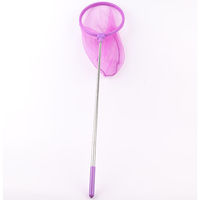 Sac en plastique pliable de filet de pêche rétractable extérieur pour enfants pour attraper la libellule et le papillon approfondissant les insectes d'atterrissage