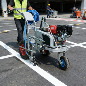 Macchina per Tracciare Linee Stradali, Attrezzatura per Costruzione, Spruzzatore di Vernice, Macchina per Demarcazione Campi da Calcio - Product Image 3