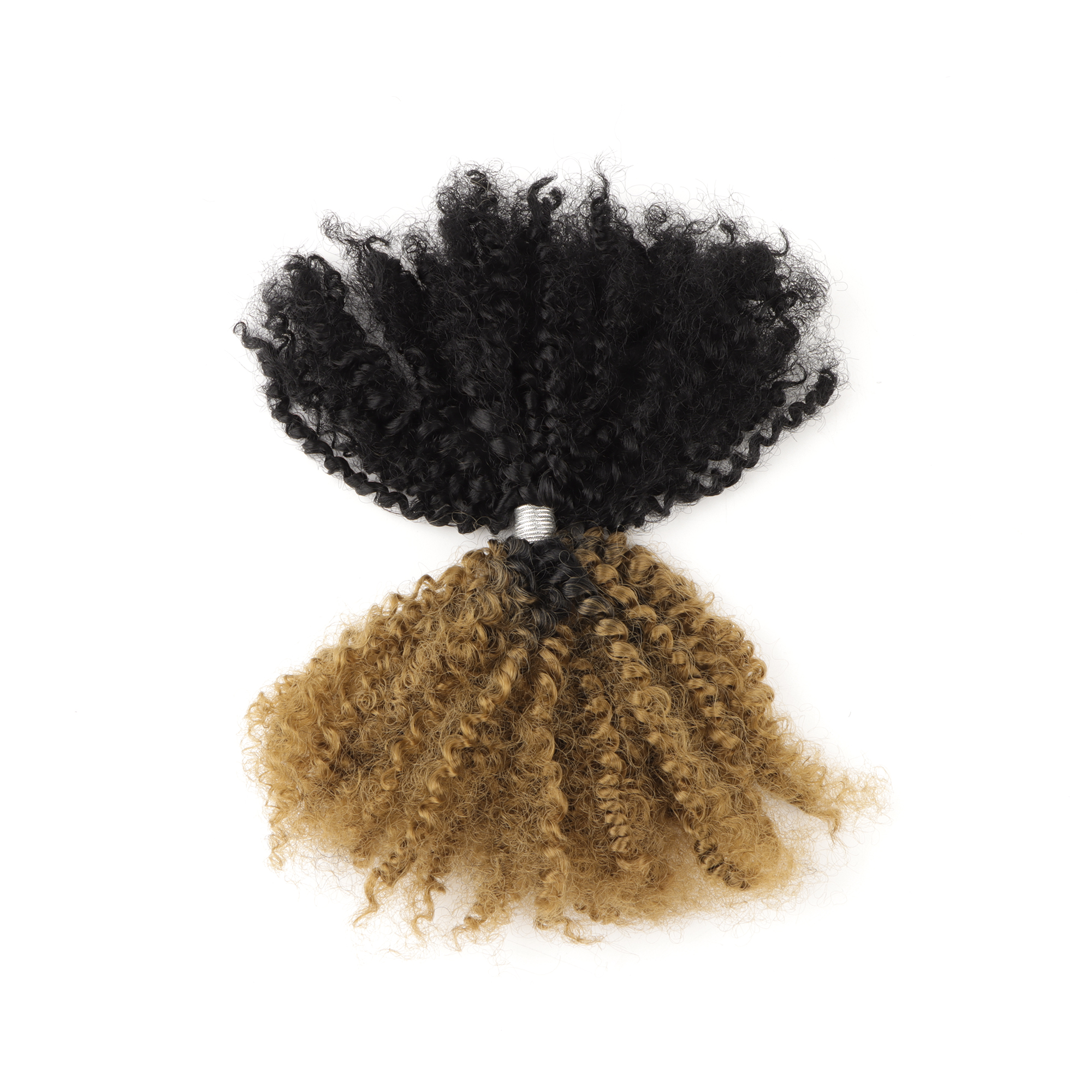 Braiding Hair Synthetic Hair Bundles Afro Kinky Bulk Human Hair 4c for Twists Braids Blend Hair Afro - Image 5