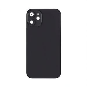Carcasa Intermedia con Tapa Trasera para iPhone 12 Mini Negra - Product Image 2