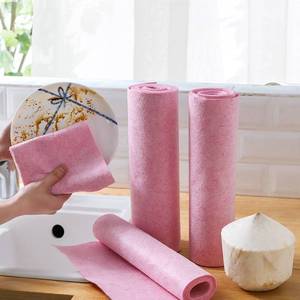 Chiffons de cuisine en gros, en coquille de noix de coco, antiadhésifs, absorbants, épaissis, pour le nettoyage domestique et la vaisselle - Product Image 1