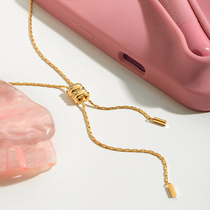 Designer Style Geometric Clasp <b>Necklace</b> Women Yiwu Sweater Chain Light Luxury High End Jewelry Gift - Product Image 4