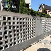 Bloc de béton préfabriqué pour clôtures de jardin, murs extérieurs, ventilation et applications décoratives