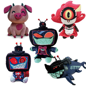 Peluche Hazbin Hotel Extremely Evil Boss, poupée en peluche Clown de l'Hôtel de l'Enfer, 8-13 ans, unisexe, cadeau d'Halloween - Product Image 1