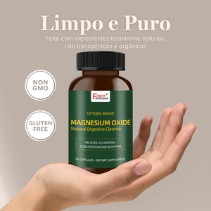 Cápsulas de Magnesio de Alta Calidad para Limpieza Intestinal y Desintoxicación para Mujeres y Hombres, 60 Cápsulas, Suplemento de Magnesio - Product Image 2