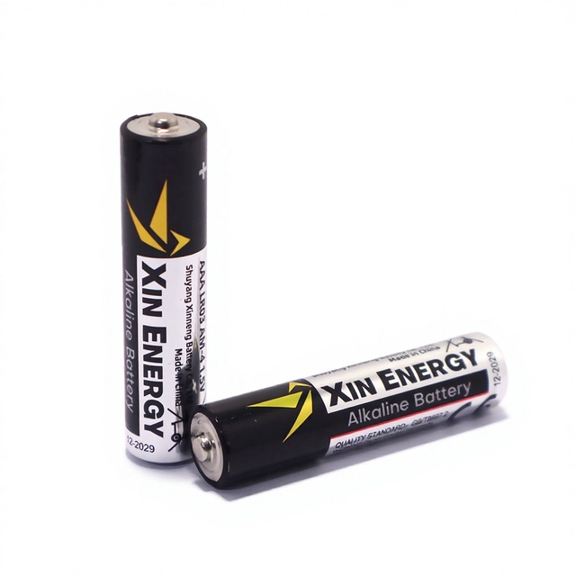 XIN ENERGY LR03 AAA 1.5V Alkaline Battery, Industrial Bulk Dry Cell for Electronic Drum Pads