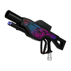 Pistolet à CO2 LED SHTX au meilleur <span class=keywords><strong>prix</strong></span>, machine à fumée à jet, pour DJ, scène, boîte de nuit, discothèque, fête, canon à CO2 LED RGB portable, pistolet DJ - Product Image 3