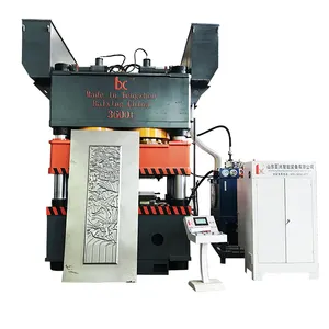 Bai Xing Deur Plaat Embossing Machine 3600T Hydraulische Pers Voor Metalen Deurpaneel Plaat Embossing Machine