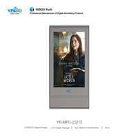 Affichage numérique commercial, lecteur multimédia d'affichage numérique 4K, diffusion d'annonces vidéo éclatantes pour le marketing commercial urbain