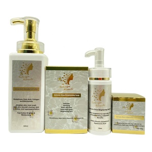 Set Aclarante y Blanqueador para el Cuidado de la Piel, Aclara Visiblemente, Hidrata, Antienvejecimiento, Reduce Manchas Oscuras, Elimina Imperfecciones, Trata la Piel Oscura - Product Image 5