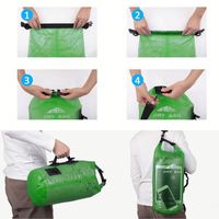 Bolsa Impermeable Portátil con Cierre Enrollable para Deportes Acuáticos, Senderismo y Actividades al Aire Libre, de 2l, 3l, 4l, 5l/10l/20l/30l, Directo de Fábrica